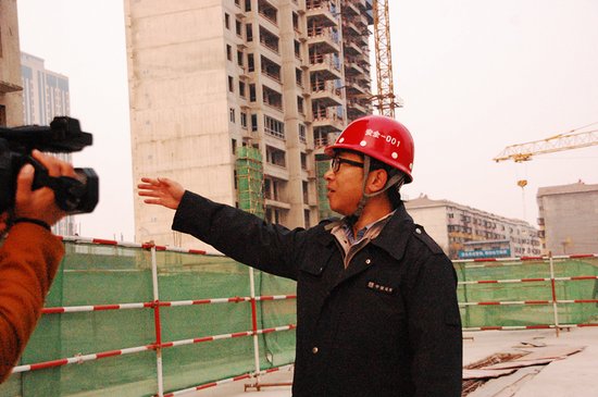 腾讯探盘:带你打探邯郸勒泰家园工地现场