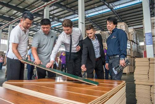 牵手新西兰 走进澳洲 融汇版图地板加速布局全球市场