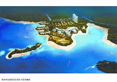 沌口后官湖半岛开建江城首家超五星酒店_武汉