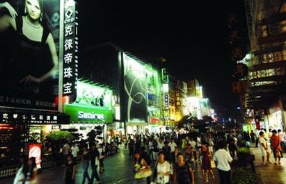 中国8大城市的步行街