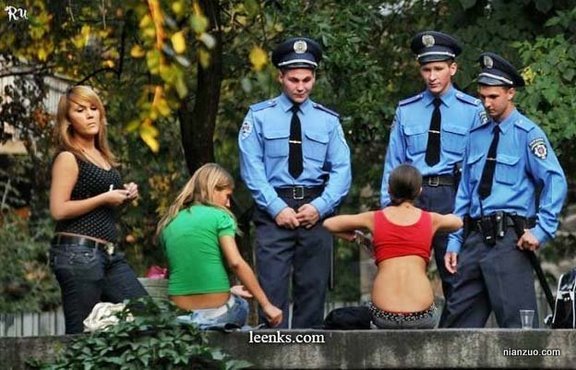 全球超雷人警察故事(图)