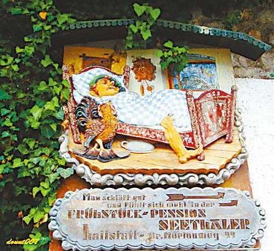 世上最美小镇 奥地利木头镇(图)_旅游频道