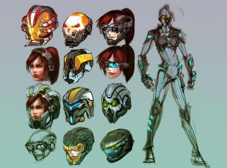 玩家自制《星际争霸:幽灵》女主角模型_湖北3