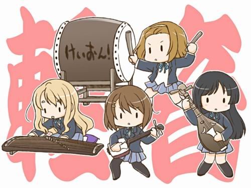 动漫大图赏:可爱的<em>Q版轻音少女</em>壁纸_湖北3C媒