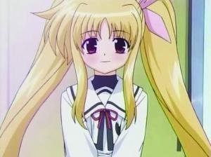 动漫《魔法少女奈叶》系列中的女主角菲特·泰