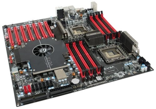 双cpu主动散热+evga推sr-2超频主板