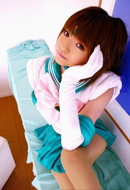 经典<em>少女</em>动画《<em>美少女战士</em>》<em>木野</em>真琴COS_湖