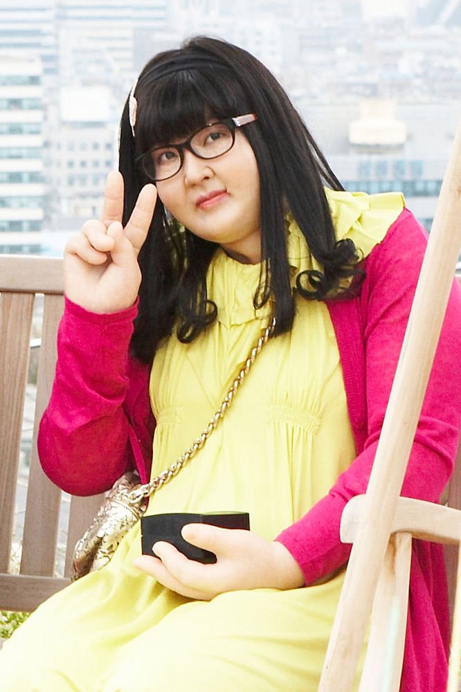 美女金素妍变大胖子