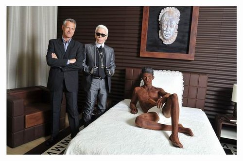 满目尽奢华,时尚大帝Karl携梦龙打造巧克力时尚