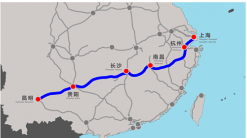 沪昆高铁贵州段即将开通 游梵净山的四季方便啦图片