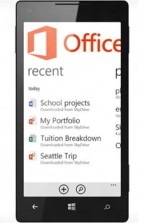 3微软揭开Windows Phone 8版Office面纱_大楚