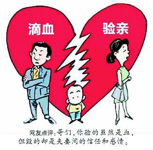 双眼皮夫妻生出单眼皮儿子 丈夫“滴血验亲”_大楚网_腾讯网