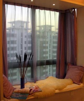 卧室飘窗窗帘效果图 打造适合你家的飘窗装修