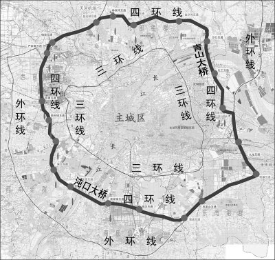 武汉四环线今日开工 先修西段以解三环拥堵