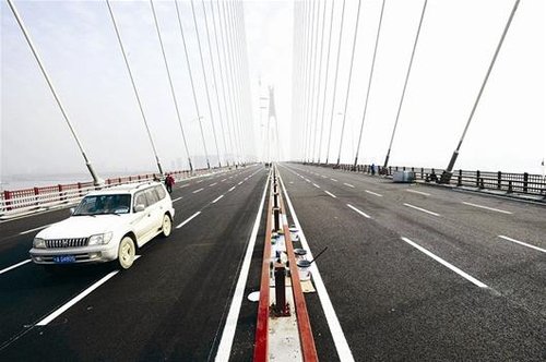武汉二七长江大桥拟于31日通车 ETC已安装到
