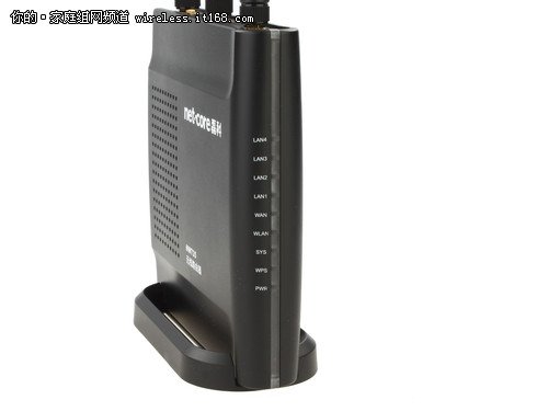 黑色无线斗士 磊科NW735无线路由器评测