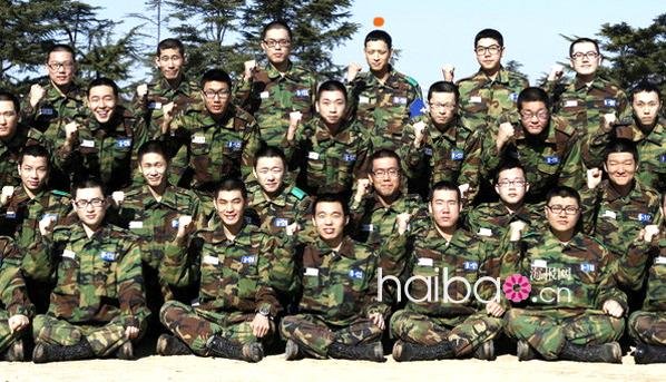组图:盘点韩国娱乐圈男星兵讯收集 当兵谁最帅