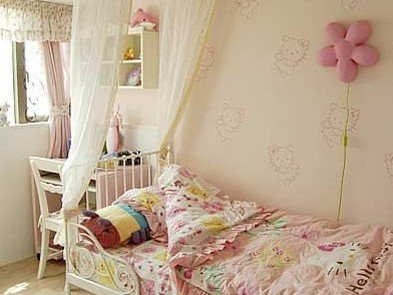 空调管巧作装饰 武汉平面模特美歪田园香闺