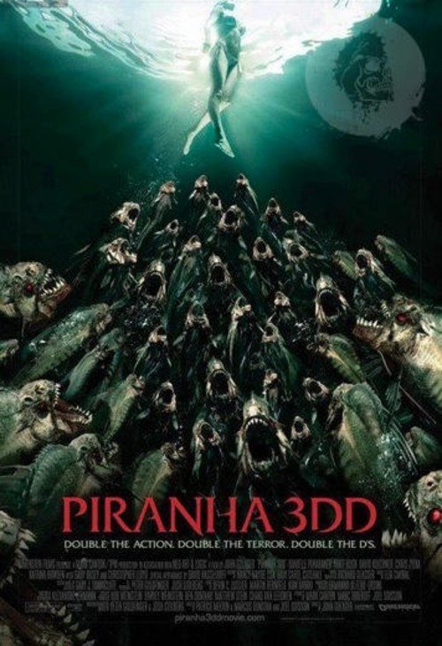 8月末上映 电影《食人鱼3DD》爆新海报