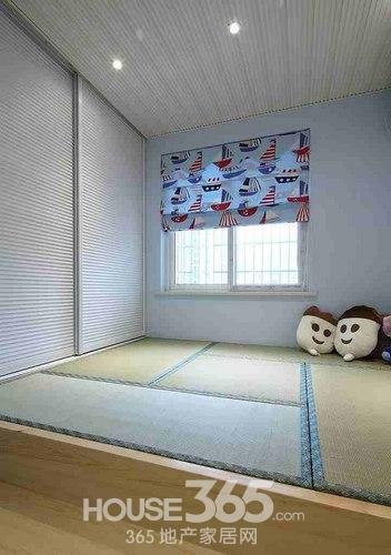 混搭风格装修图片 80平米小三居秀清新气质