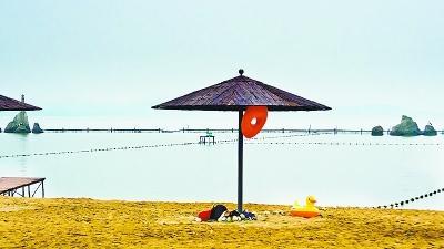 武汉一沙滩千里运海沙 每两三年花数十万补沙