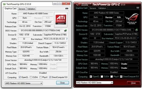 新增支持HD7770\/7750 GPU-Z更新至0.5.9