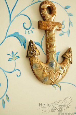 地中海风格装修效果图 三室一厅清新海洋风