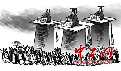 研究生学历无法提升就业收入陷怪圈(图)
