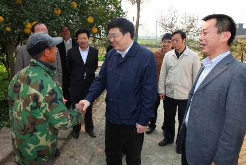 湖北省商务厅工作组进村开展三万活动