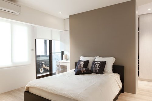 新婚夫妻裸装婚房 简约风格美化爱巢