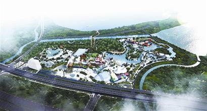 武汉欢乐谷揭开面纱 紧邻东湖游乐设施70多处