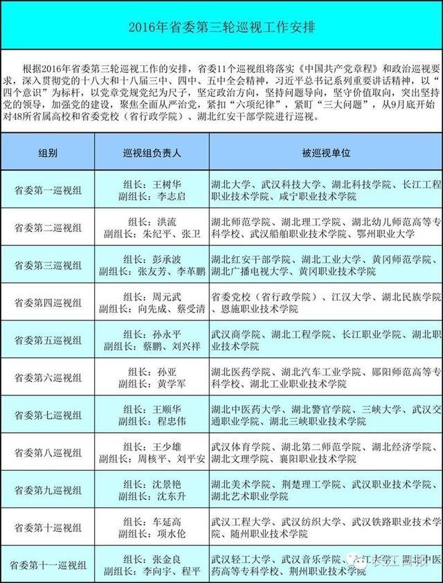 武汉工程大学书记被查 此前刚表态做好整改