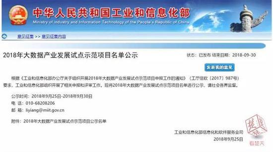 武汉7项目入选2018年大数据产业发展试点示范项目