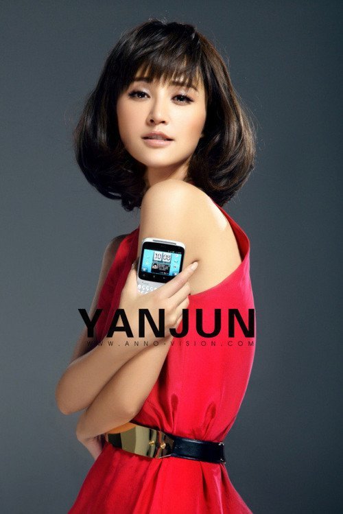 北爱大妞林夏 HTC Chacha早春色彩狂想曲