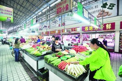 武汉农贸市场卫生达标率75% 市民:跟超市有一比_大楚网_腾讯网