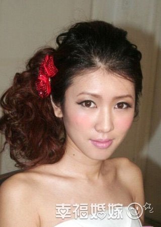 80后可爱<em>日系新娘妆发型</em>_大楚网_腾讯网