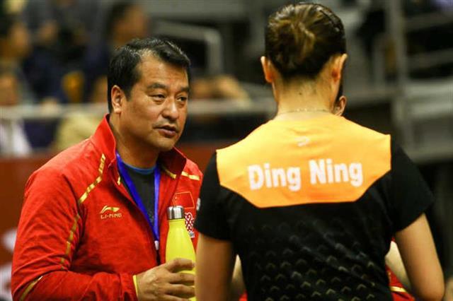 丁宁教练回家乡黄石:希望湖北能多出世界冠军