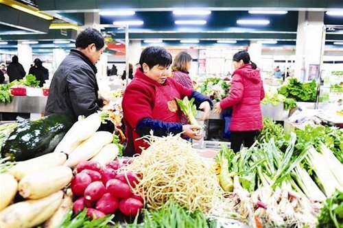菜篮子基地供应充沛 近期武汉菜价跌多涨少