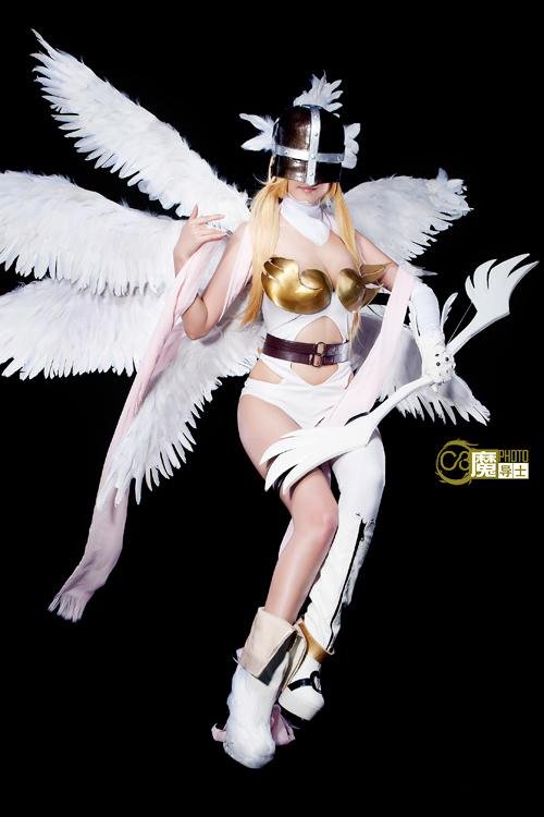 《数码宝贝》天女兽cosploay秀欣赏