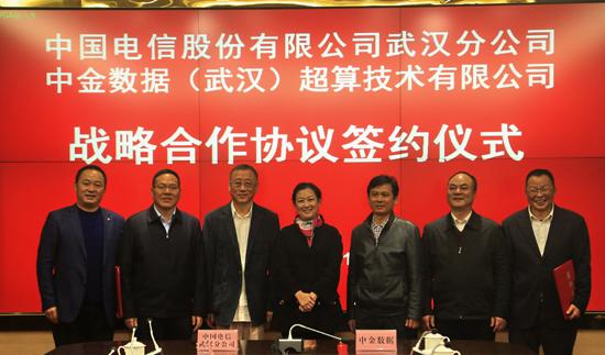 助力智慧城市 电信与中金公司打造华中最大超