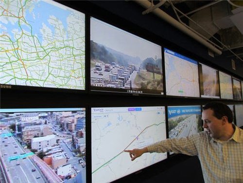 诺基亚位于芝加哥的北美交通流量监测中心