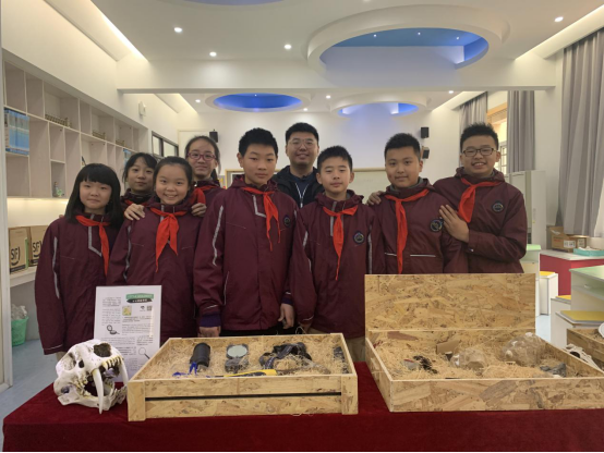 化石博物馆走进武汉瑞景小学