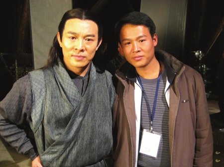 李连杰的“御用替身” 拍片40天赚了3000元_大楚网_腾讯网