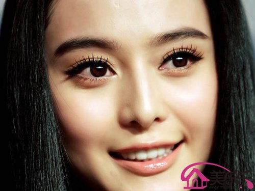  范冰冰素颜 照暴光 妆前妆后家居美图_大楚网_