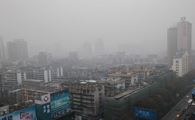 昨日宜昌空气重度污染 下周雾霾将持续气温走
