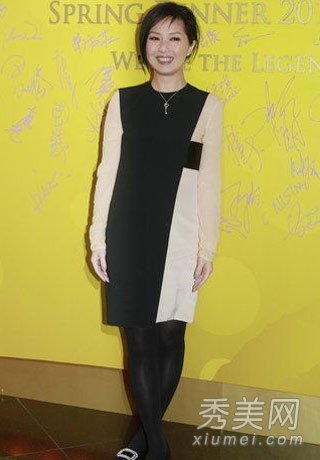 杨千嬅龙年产子 示范龙妈时尚装扮