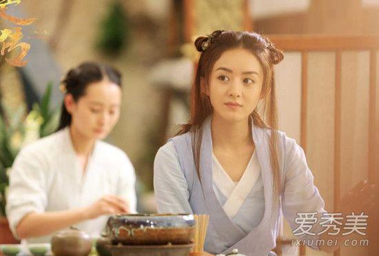 小姐姐换发型了 楚乔传赵丽颖将马尾玩出N种花