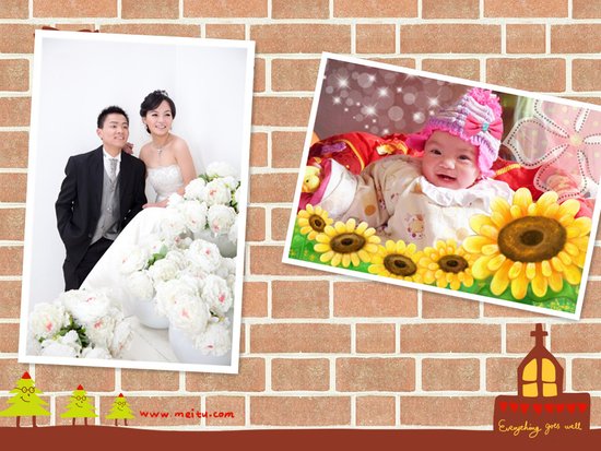 楚宝贝晒幸福:安安