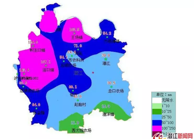 暴雨袭潜城!梅雨季节 潜江这周都见不到太阳了