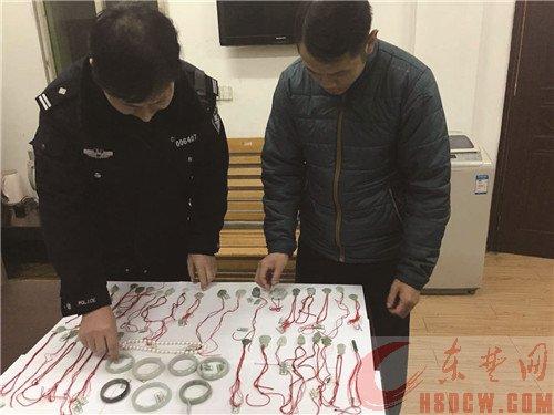 17岁少年从蕲春盗玉器来黄卖 称不偷手痒